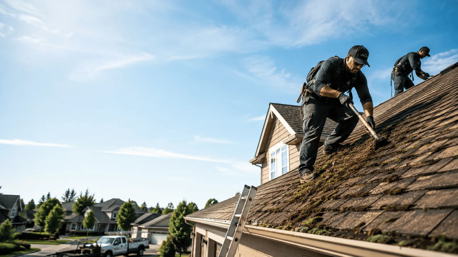 Roof Moss Removal in Aspers, PA near me